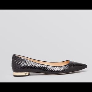 Tory Burch Emerson Flat-dune snake flats